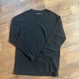 Abercrombie & Fitch Black soft A&f long sleeve thermal